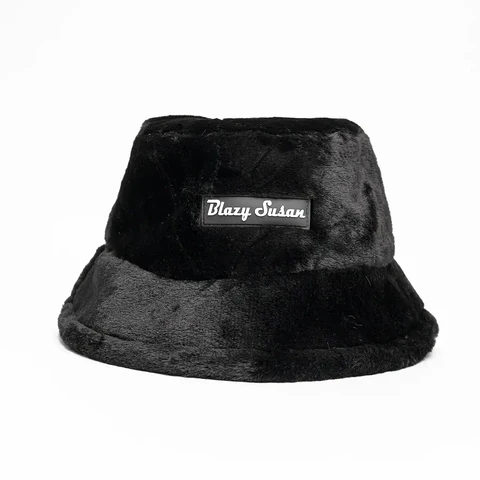 Gorro Buckethat Textura Negro Blazy Susan