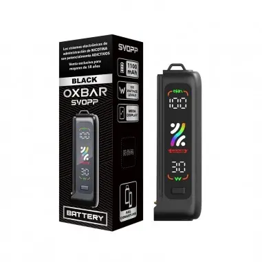 Bateria Svopp Black Oxbar