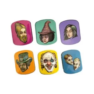 Cajita contenedora Lion Rolling Circus