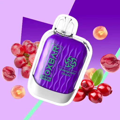 Zero Nic Cranberry Grape 8000 puffs Oxbar