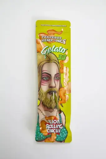 Blunt Cono Terpenos Gelato 33 Lion Rolling Circus
