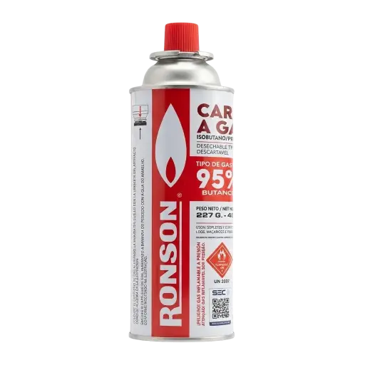 Gas Butano Alta Pureza 400ml Ronson