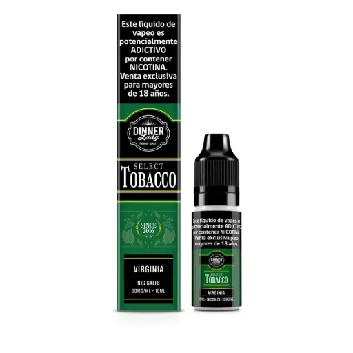Esencia Salt Virginia Tobacco 10ml Dinner Lady