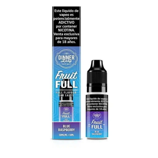 Esencia Salt Blue Raspberry 10ml Dinner Lady