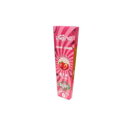 Hemp Cones POP Frutilla Rolling Amsterdam