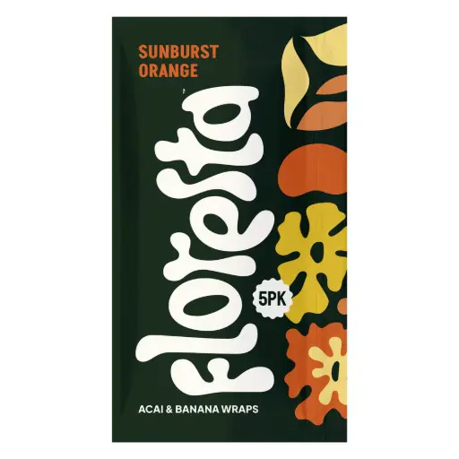 Acai Wraps Sunbust Orange Floresta