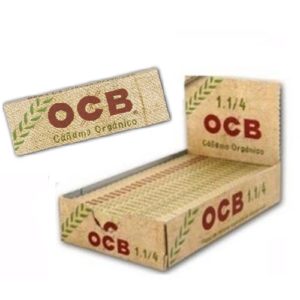 Papelillo Cáñamo Orgánico 11/4 Display 25u OCB