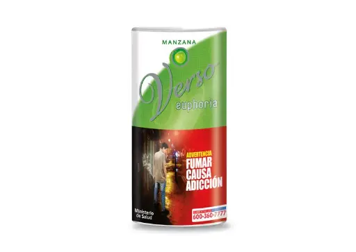 Tabaco Manzana 40g Verso