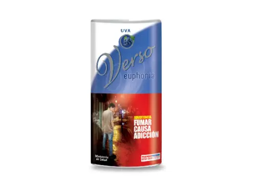 Tabaco Uva 40g Verso