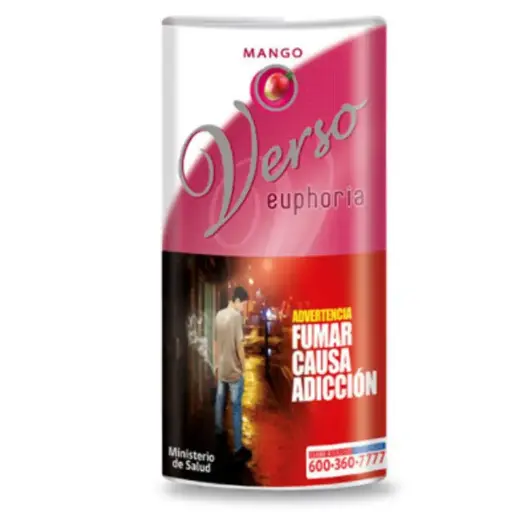 Tabaco Mango 40g Verso