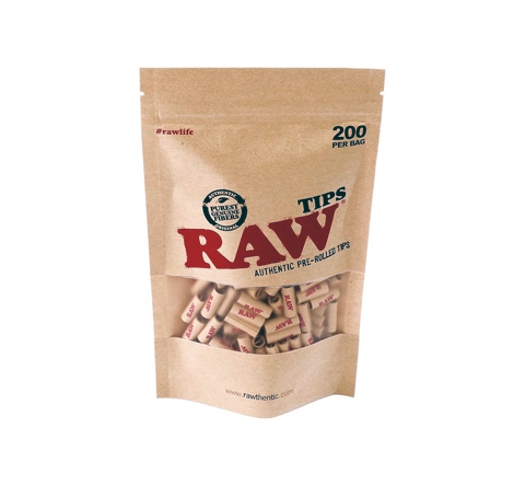 Tips Preenrolados Bolsa 200u RAW